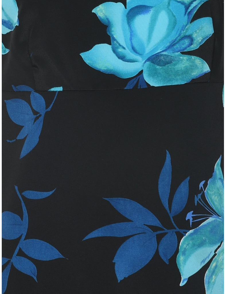 Floral Print Dress - M