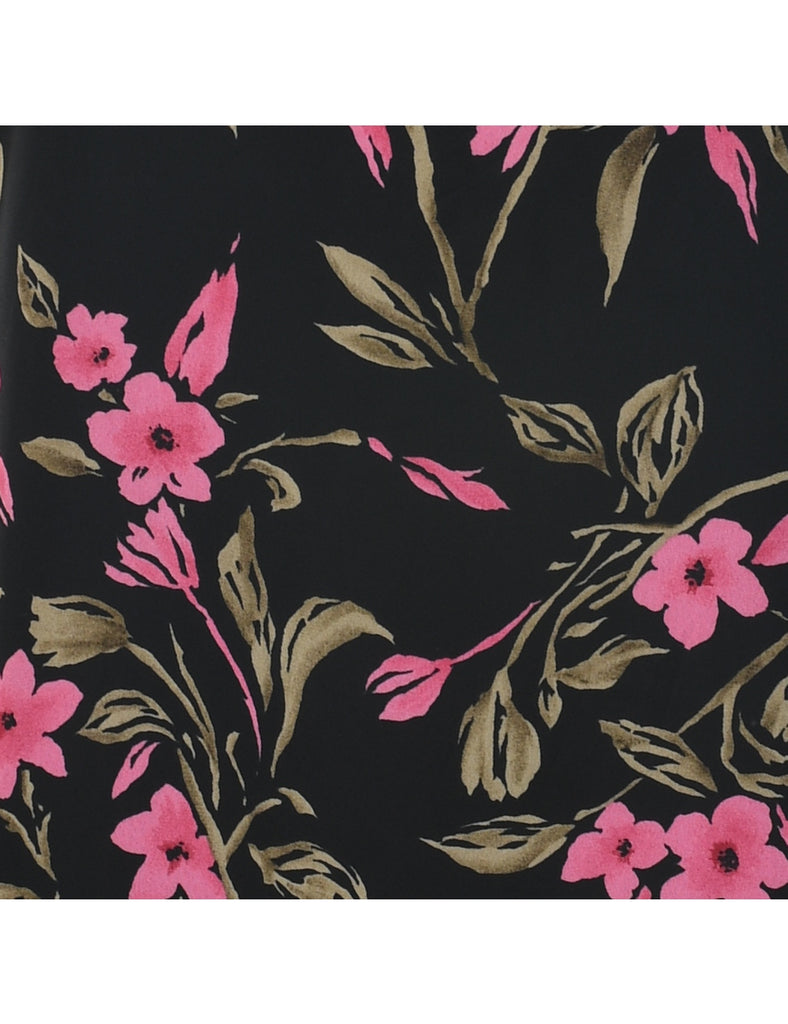 Floral Print Dress - M