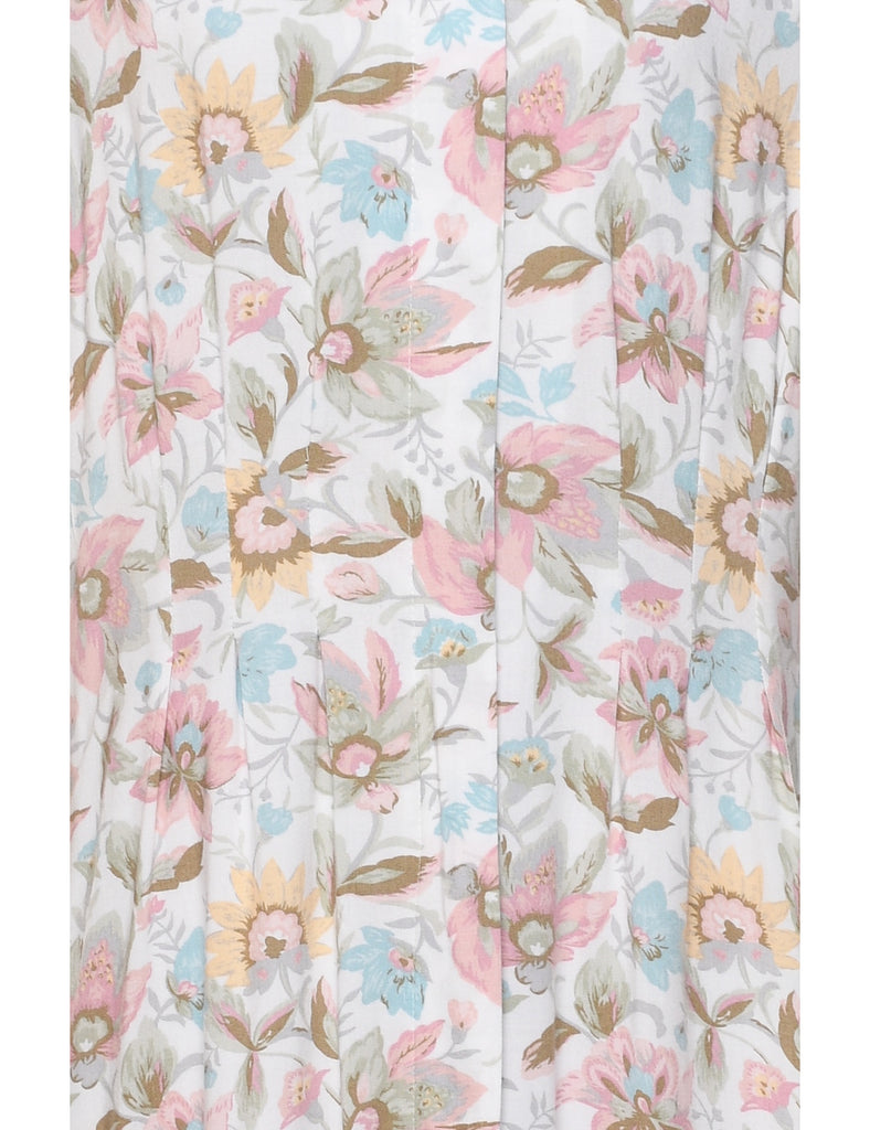 Floral Print Dress - M