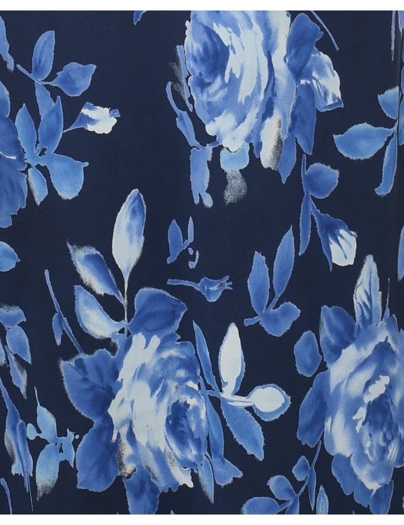 Floral Print Dress - M