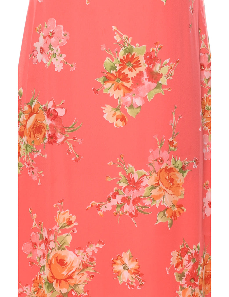 Floral Print Dress - M