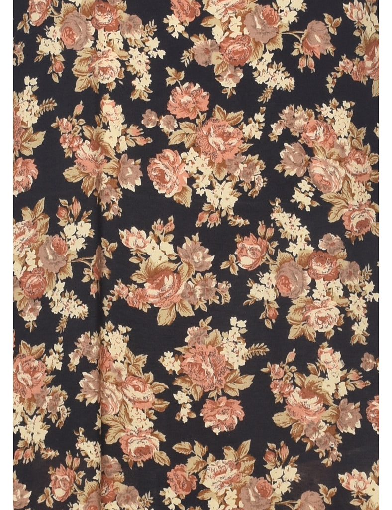 Floral Print Dress - M