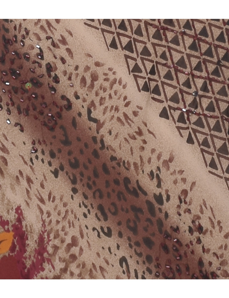 Floral Print Dress - S