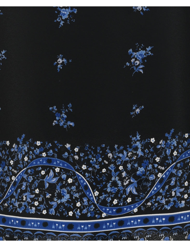 Floral Print Dress - M