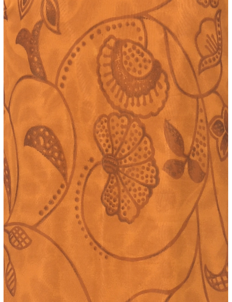 Floral Print Dress - M