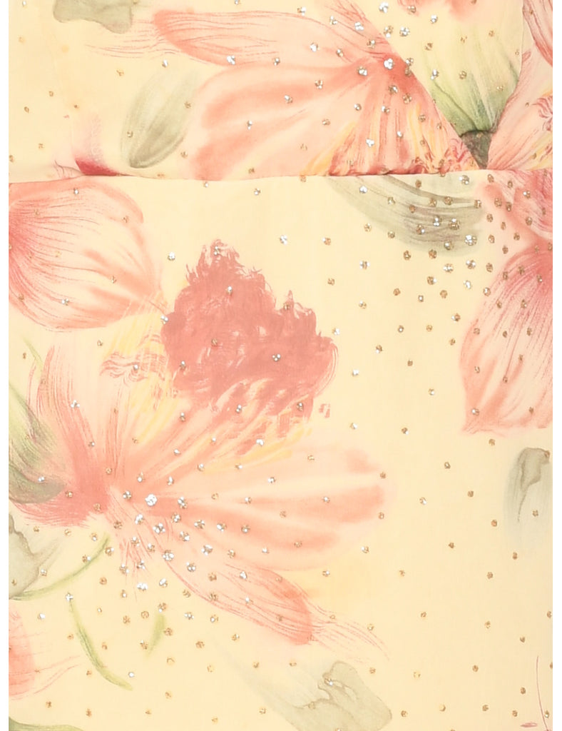 Floral Print Dress - M