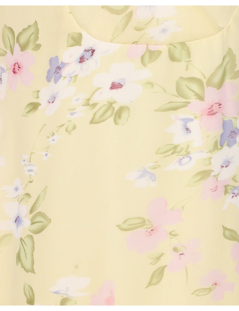 Floral Print Dress - M