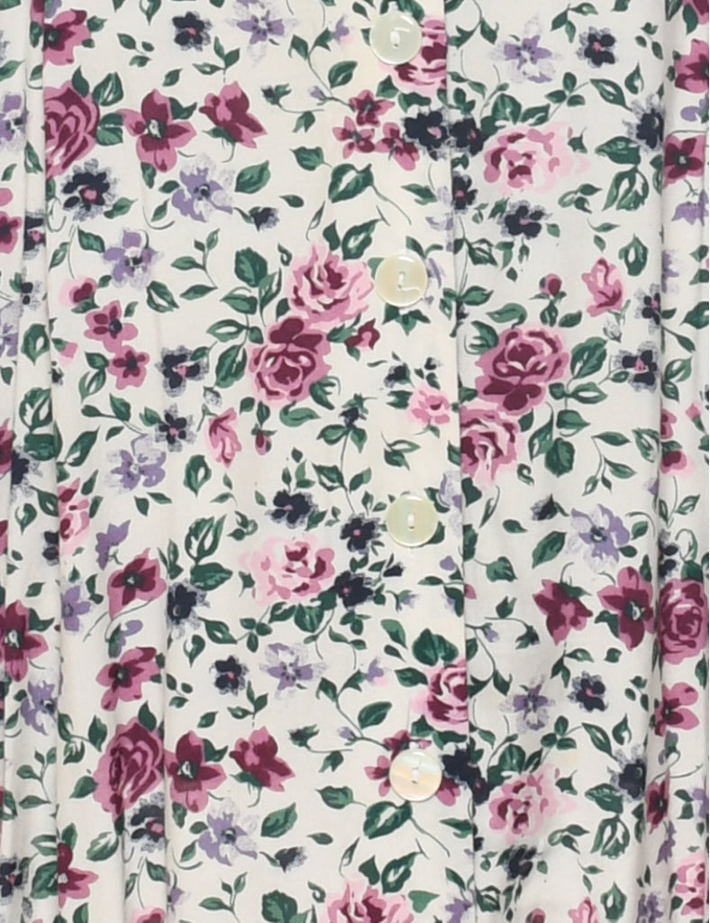 Floral Print Dress - M