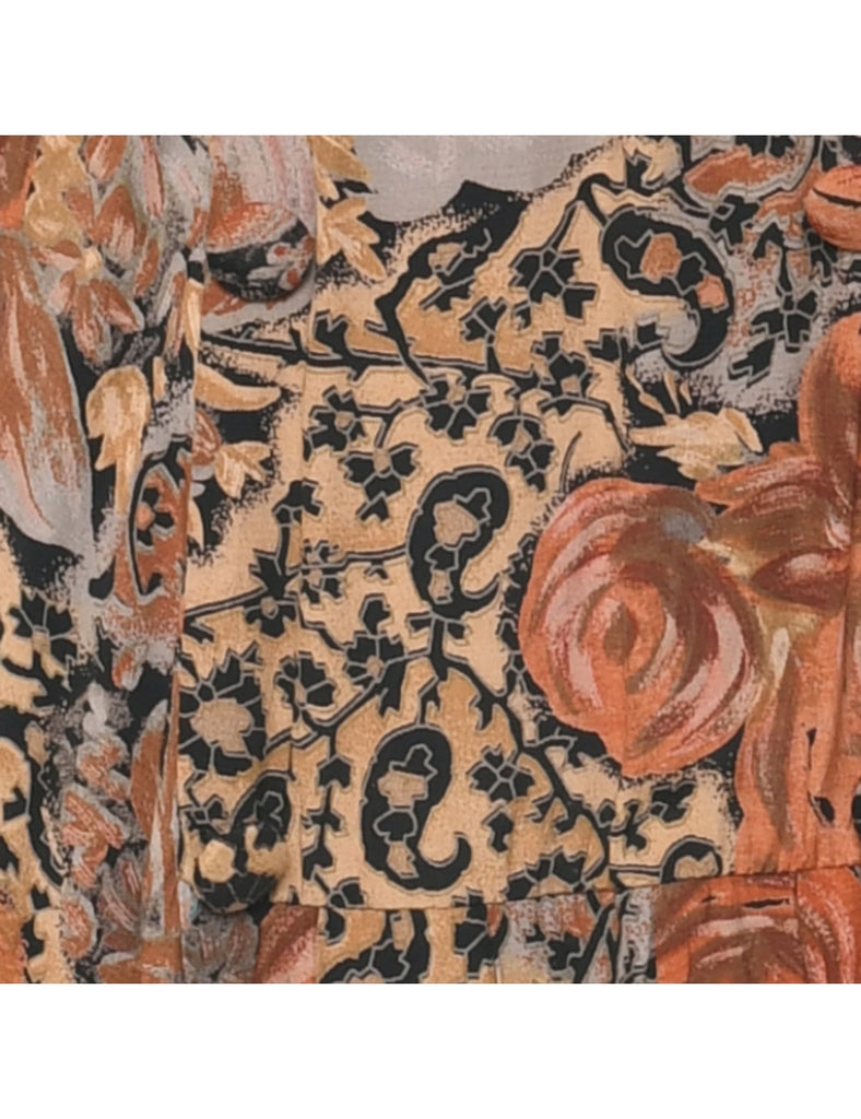 Floral Print Dress - S