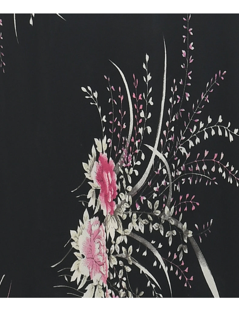 Floral Print Dress - M