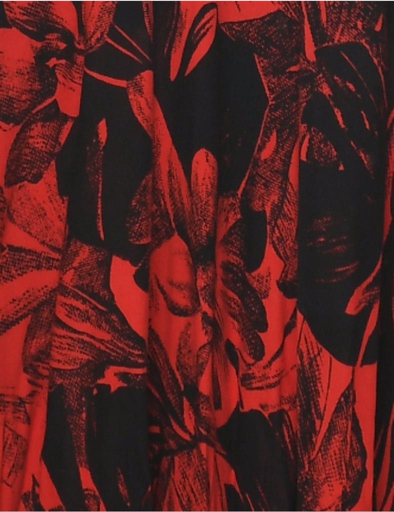 Floral Print Dress - M