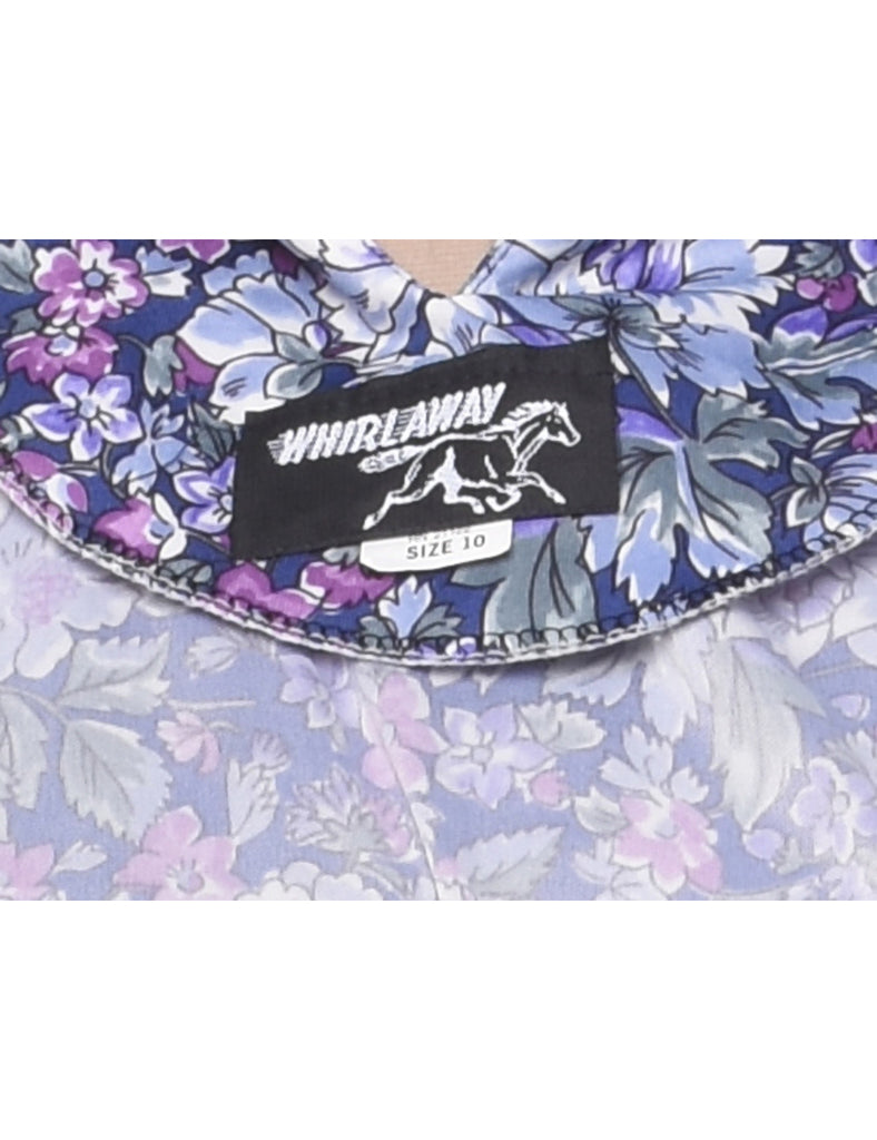 Floral Print Dress - M