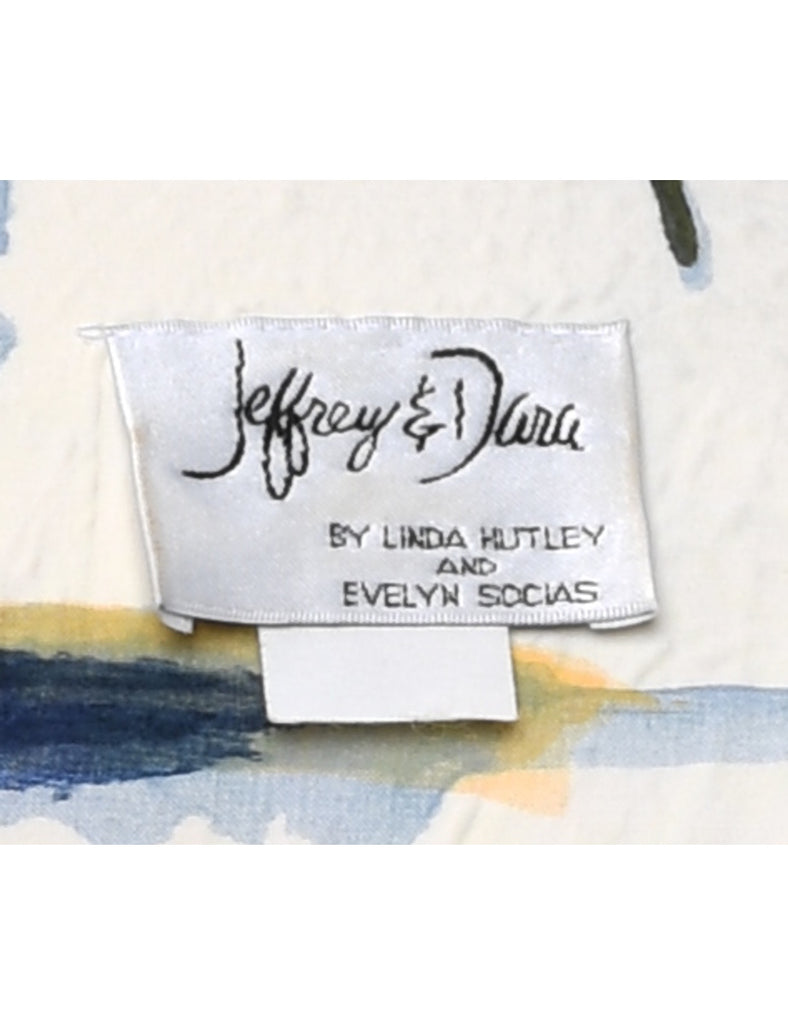 Floral Print Dress - L