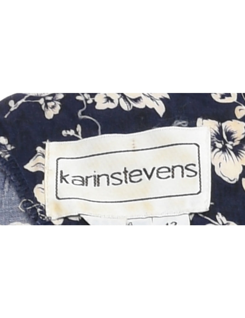 Floral Print Dress - M
