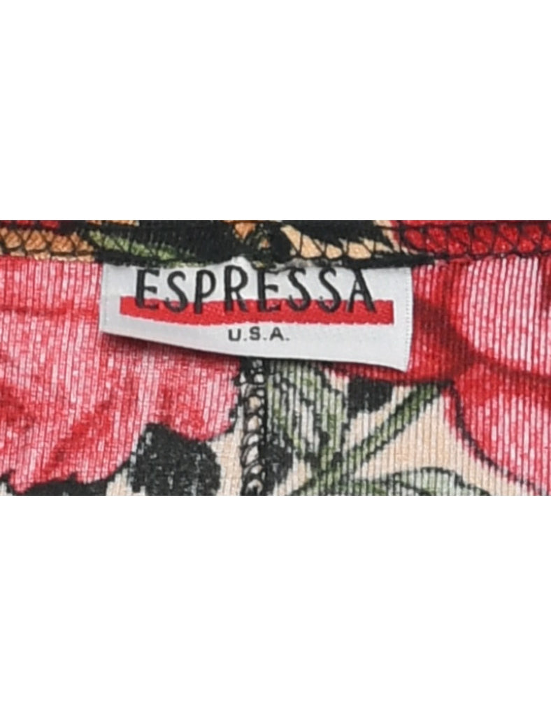 Floral Print Dress - S