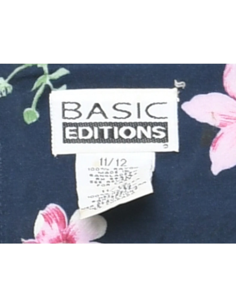 Floral Print Dress - M