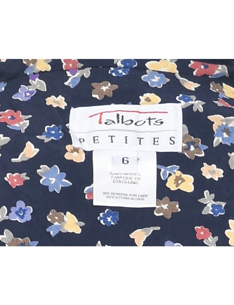 Floral Print Dress - M