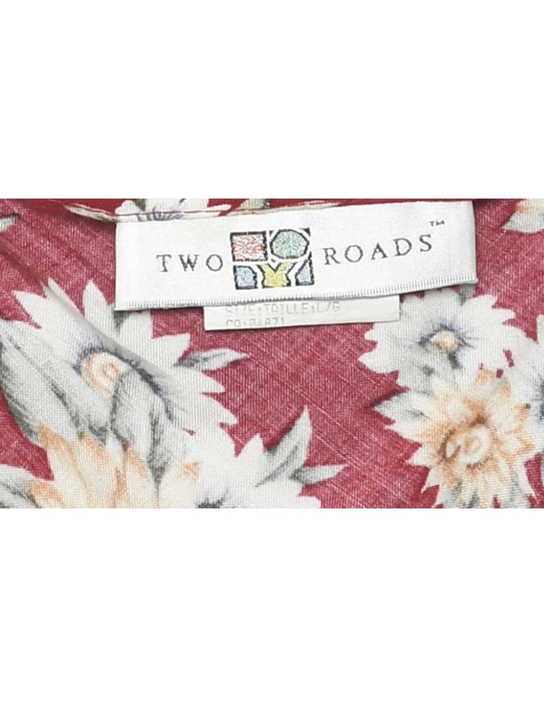 Floral Print Dress - M