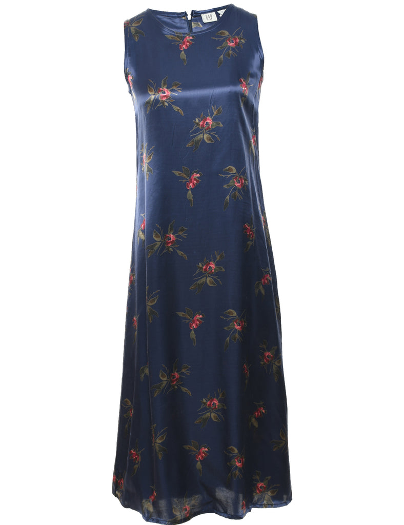Floral Print Evening Dress - XS