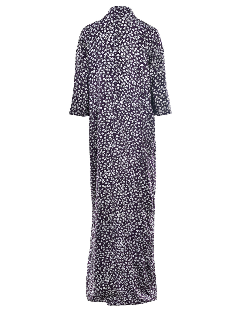Floral Print Full Length Kimono - XL
