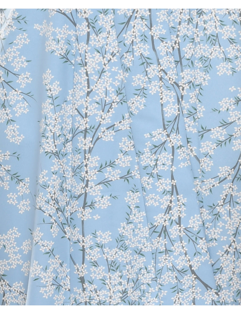 Floral Print Full Length Kimono - XL