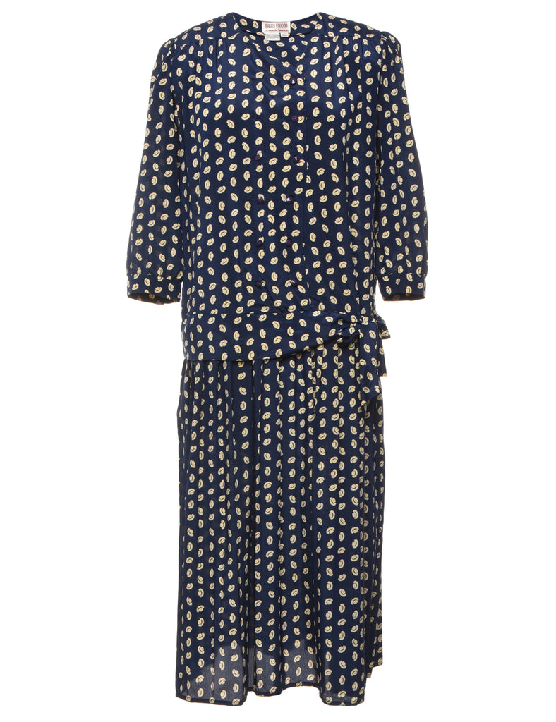 Floral Print Maxi Dress - XL