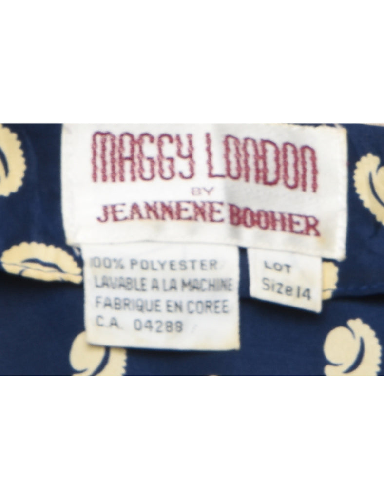 Floral Print Maxi Dress - XL