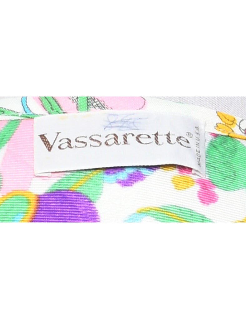 Floral Print Shift Dress - S