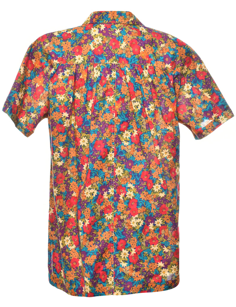 Floral Print Shirt - S
