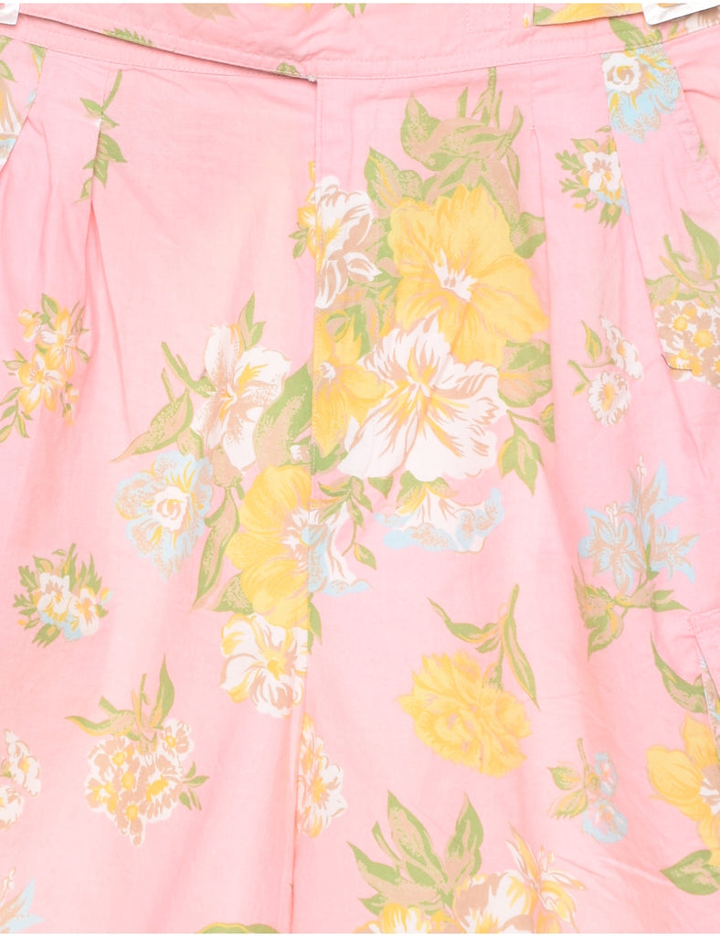 Floral Print Shorts - W27 L8