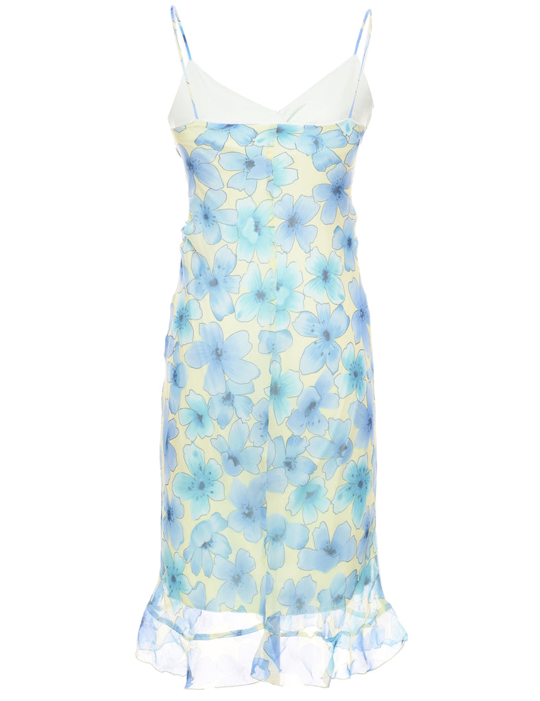 Floral Print Slip Dress - XS
