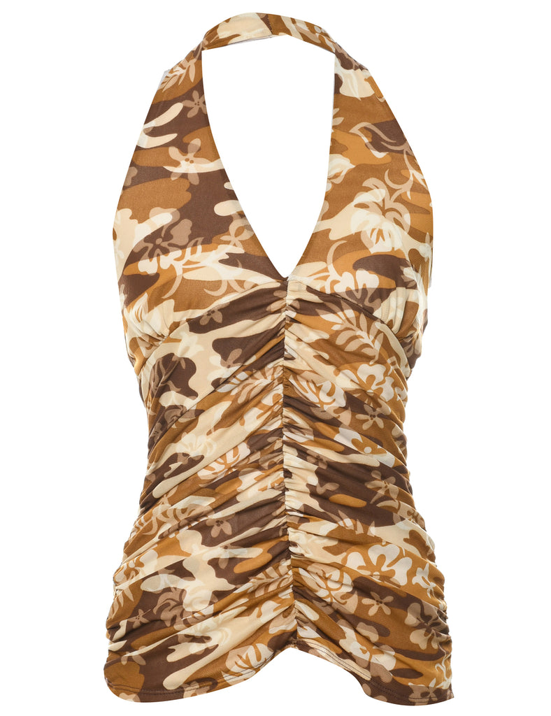 Floral Printed Top - S