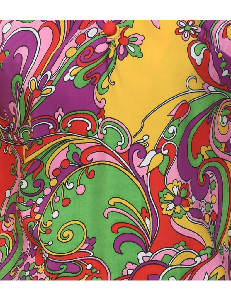 Floral Printed Top - M