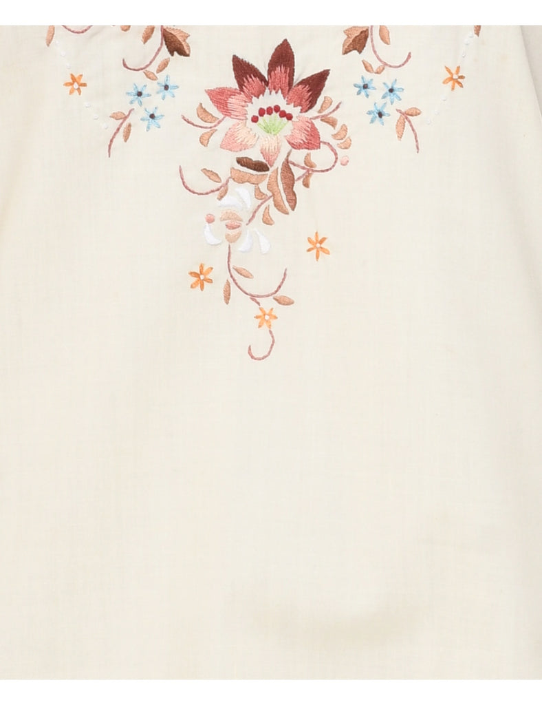 Floral Printed Top - M