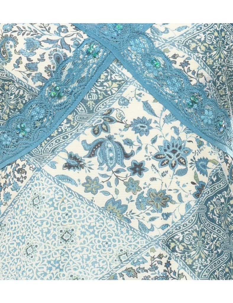 Floral Printed Top - S