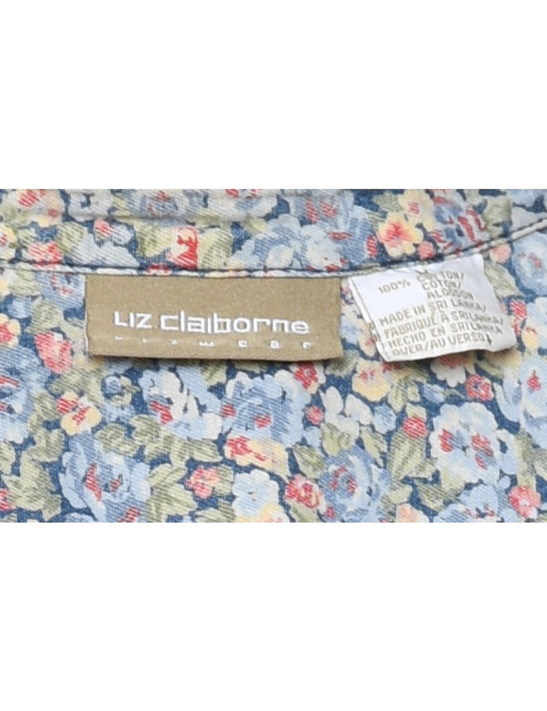 Floral Printed Top - M