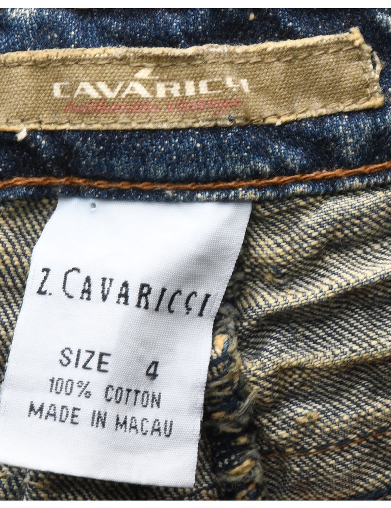 Floral Sequins Bootcut Jeans - W28 L33