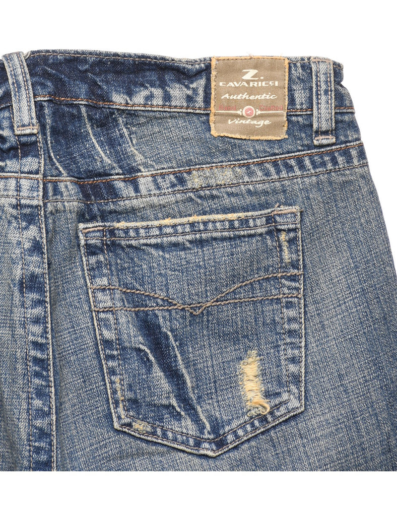 Floral Sequins Bootcut Jeans - W28 L33