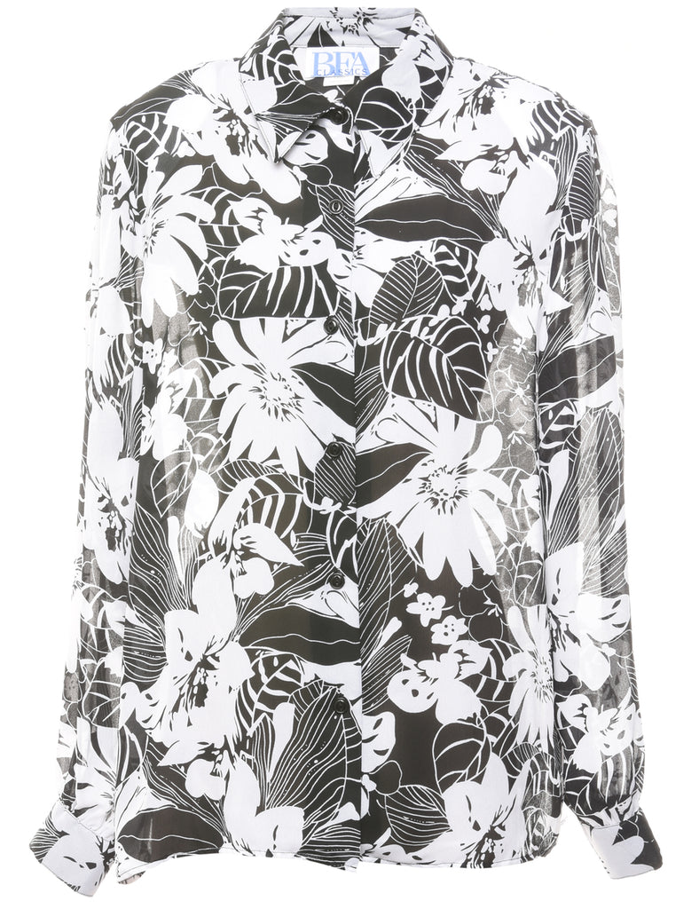 Floral Shirt - L
