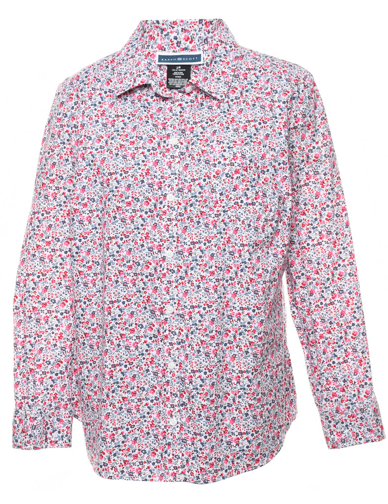 Floral Shirt - L