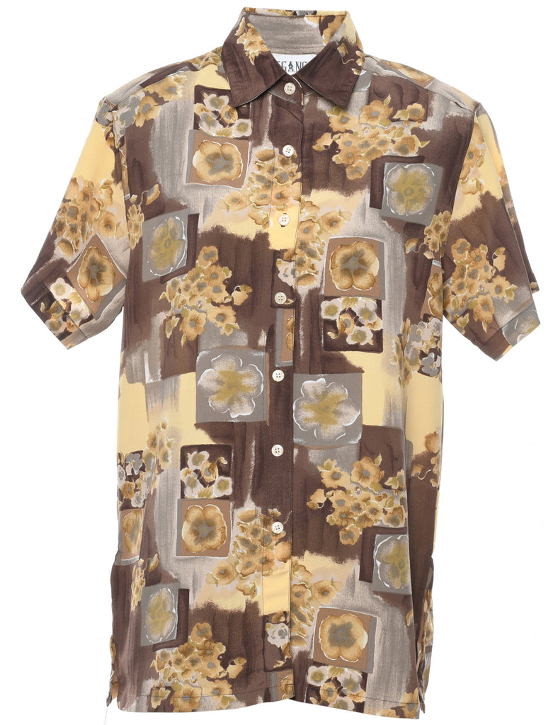 Floral Shirt - L
