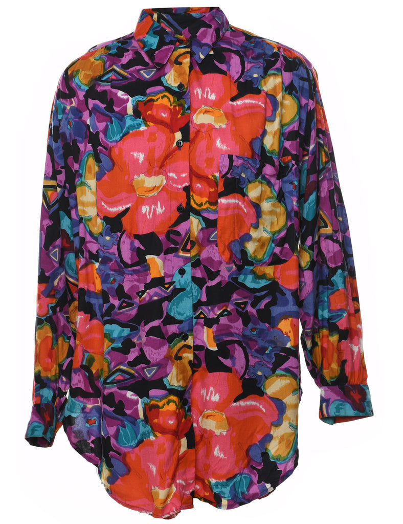 Floral Shirt - M