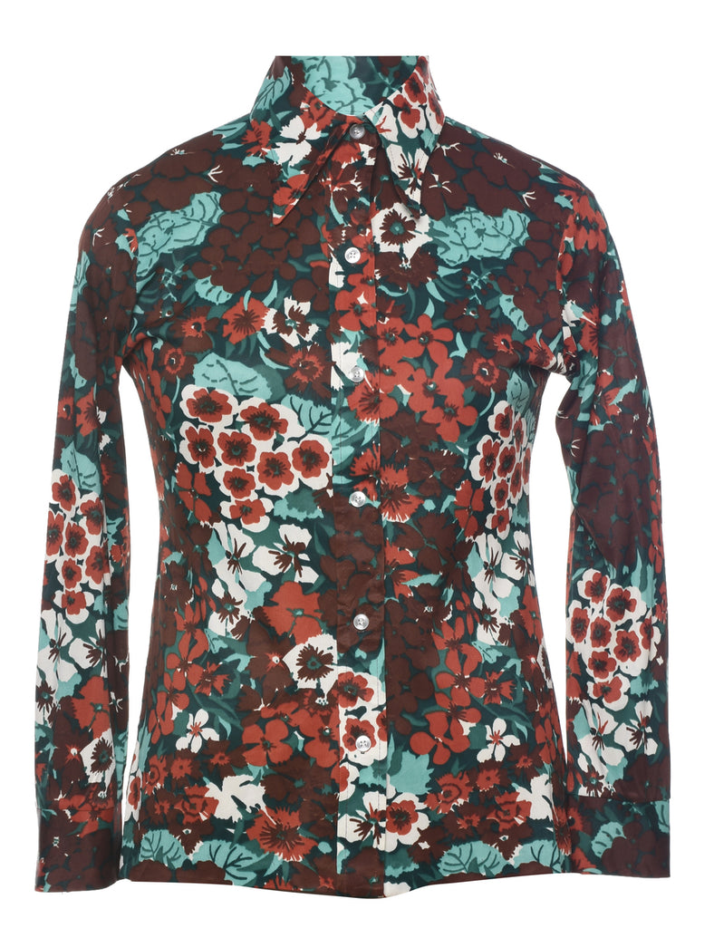 Floral Shirt - M