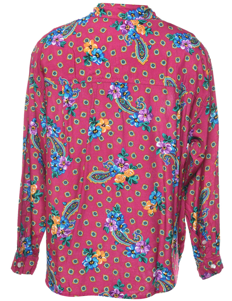 Floral Shirt - M