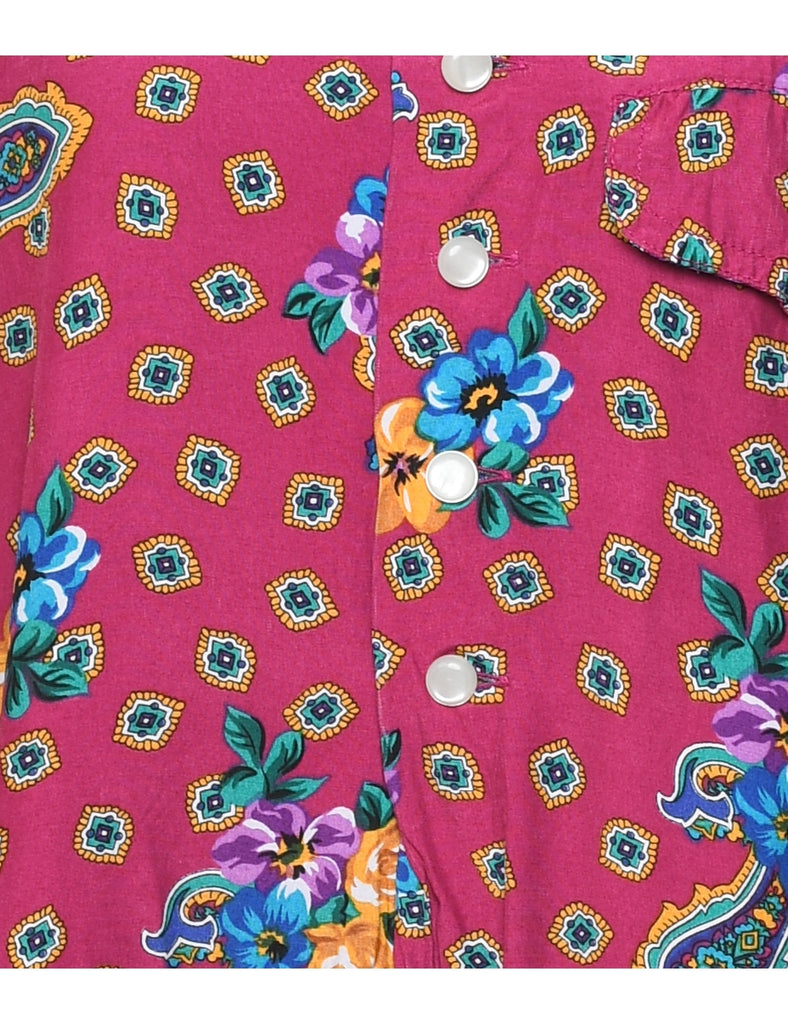 Floral Shirt - M