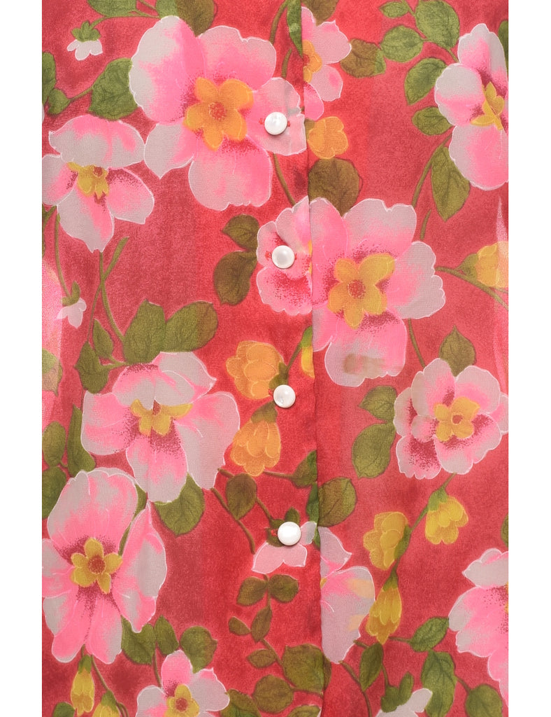 Floral Shirt - L