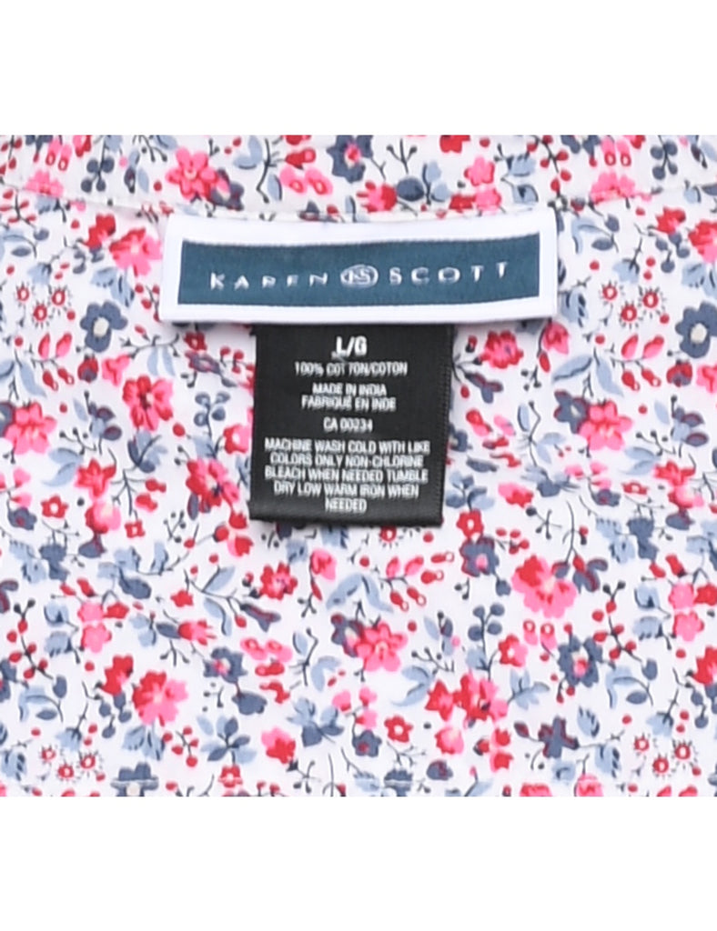 Floral Shirt - L