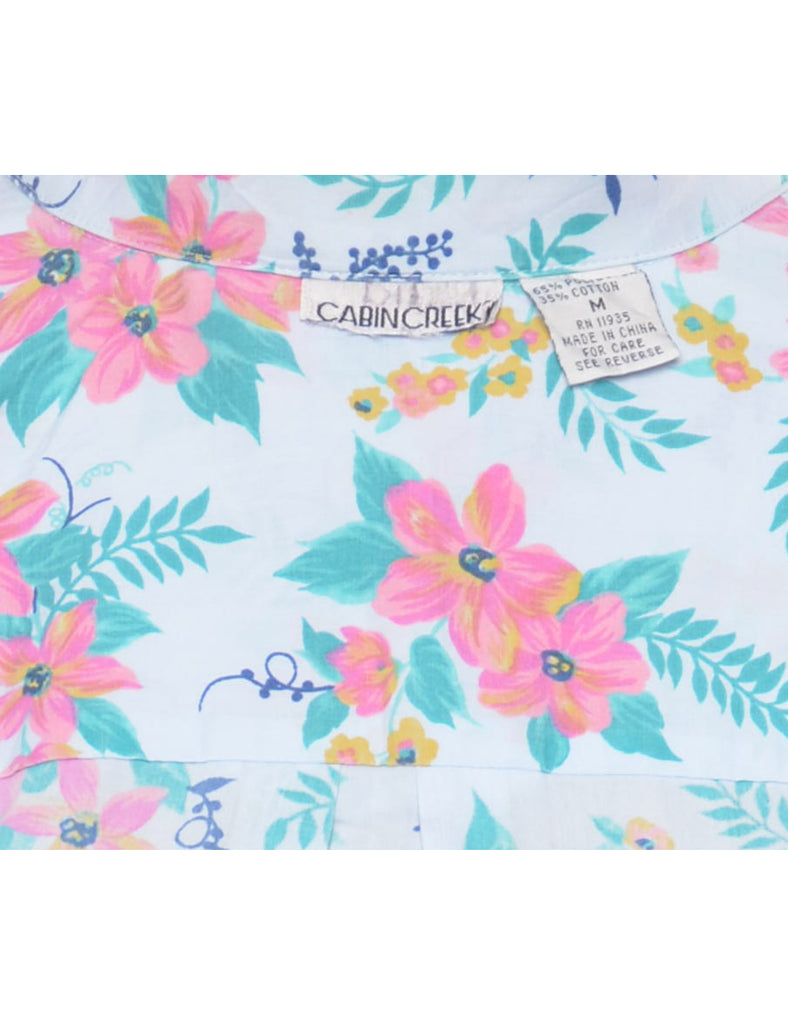 Floral Shirt - M
