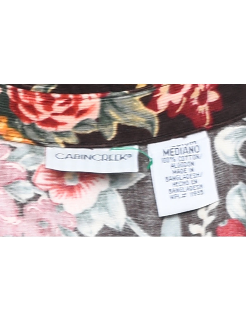 Floral Shirt - M