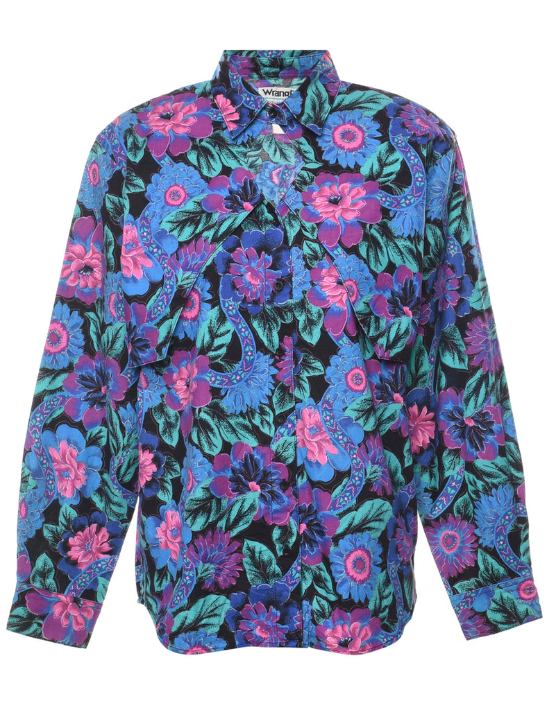 Floral Wrangler Blouse - M